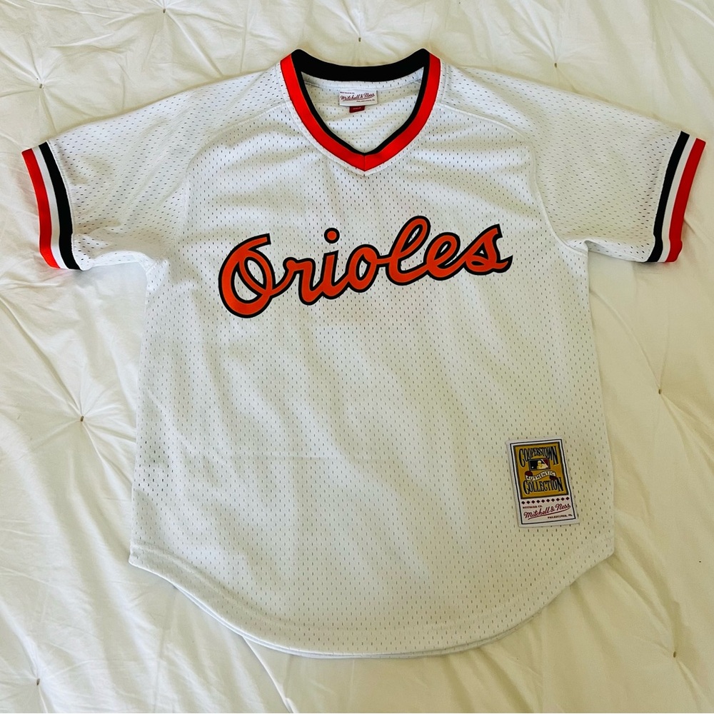 Orioles Mitchell & Ness Cal Ripken Jersey